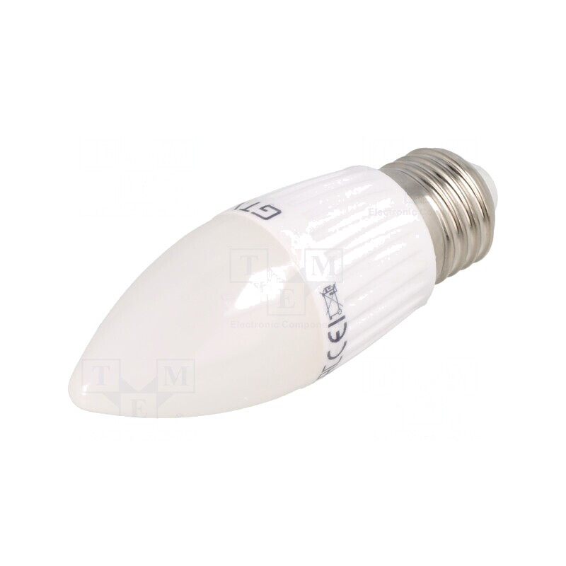 Bec LED E27 10W 3000K Alb Cald | Electronic-mag.ro | Componente Electronice