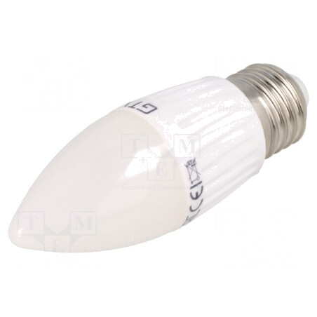 Bec LED E27 10W 3000K Alb Cald | Electronic-mag.ro | Componente Electronice