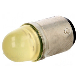 Lampă LED Galbenă 12V BA15D | Electronic-mag.ro | Componente Electronice
