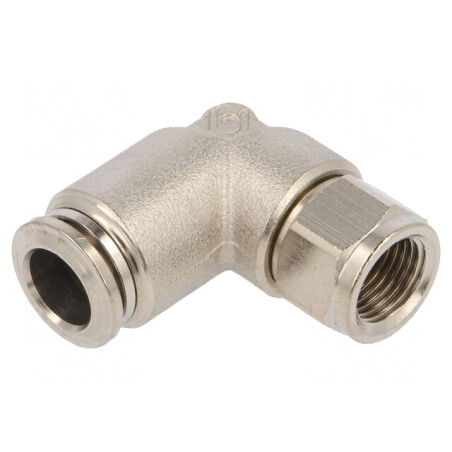 Racord Push-in Unghiular Alamă Nikelată 20bar | Electronic-mag.ro | Componente Electronice