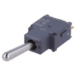 Comutator Basculant 2 Pozitii ON-OFF 0,1A 28V | Electronic-mag.ro | Componente Electronice