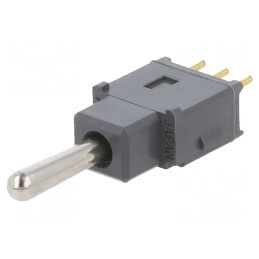 Comutator basculant 3 poziții ON-OFF-ON 0,1A 28VAC | Electronic-mag.ro | Componente Electronice
