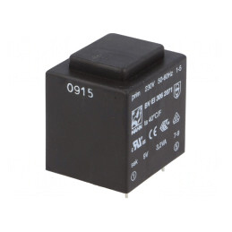 Transformator Încapsulat 3,2VA 230V 9V PCB | Electronic-mag.ro | Componente Electronice
