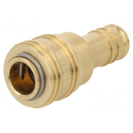 Conector rapid alamă 35bar cu etanșare NBR | Electronic-mag.ro | Componente Electronice