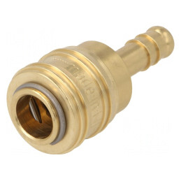 Conector rapid alamă 35bar cu etanșare NBR | Electronic-mag.ro | Componente Electronice