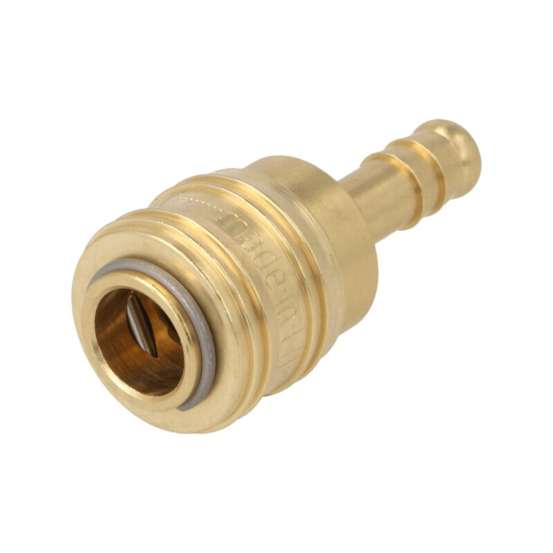 Conector rapid alamă 35bar cu etanșare NBR | Electronic-mag.ro | Componente Electronice