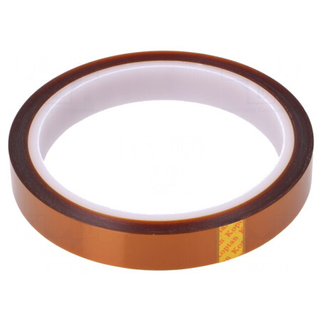 Bandă Temperaturi Ridicate 0,07mm 50% Ambră 230°C | Electronic-mag.ro | Componente Electronice