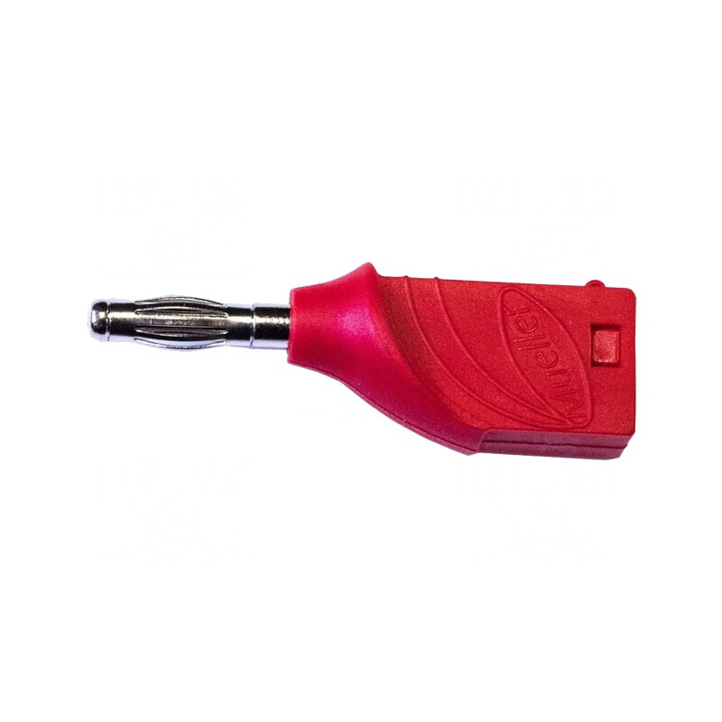 Mufă Banană 4mm 15A Roșie | Electronic-mag.ro | Componente Electronice