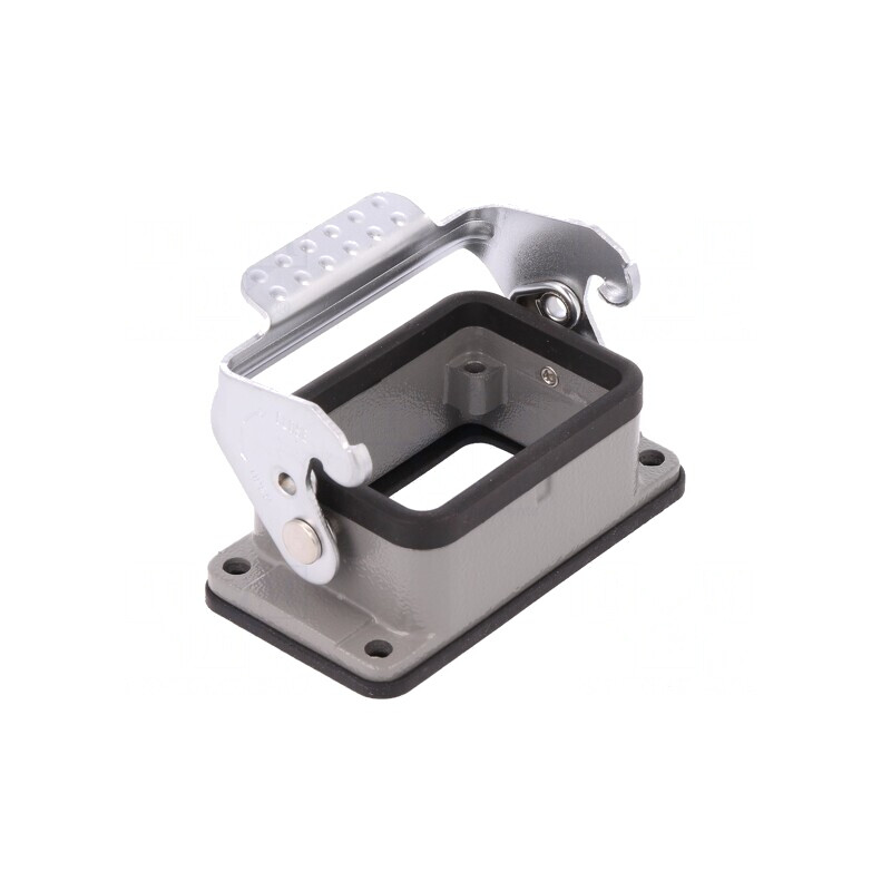 Carcasă conectori HDC D6B cu clichet drept | Electronic-mag.ro | Componente Electronice