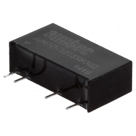 Convertor DC/DC 1W 12V la 15V 70mA | Electronic-mag.ro | Componente Electronice