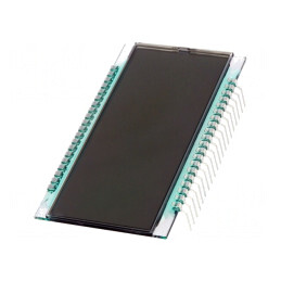 Afișaj LCD 7 Segmente 3.5 Digiti STN Pozitiv | Electronic-mag.ro | Componente Electronice