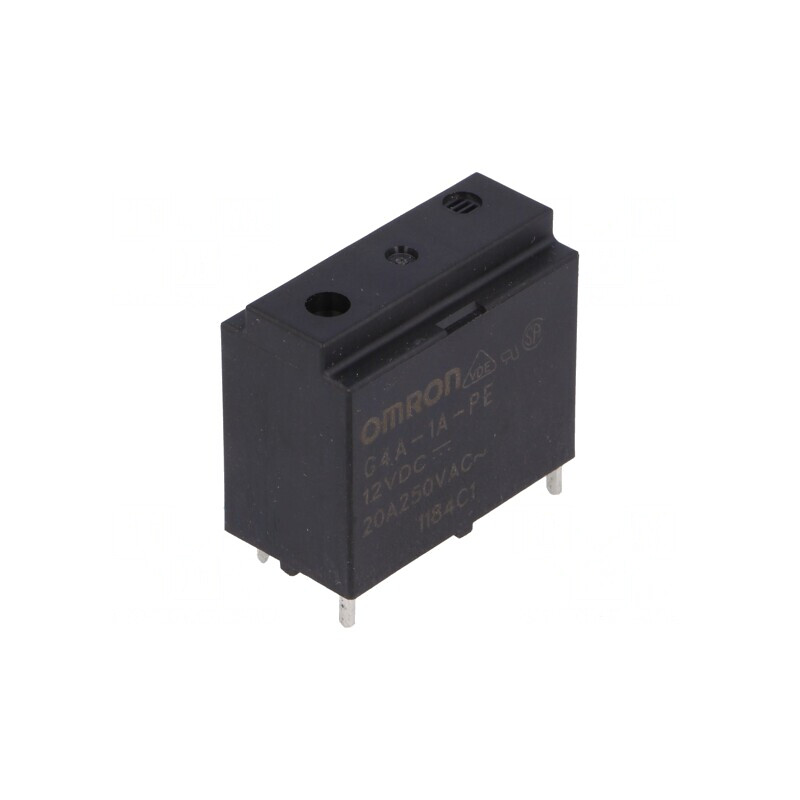 Releu Electromagnetic SPST-NO 12VDC G4A PCB | Electronic-mag.ro | Componente Electronice