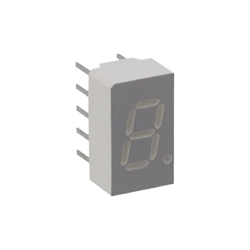 Display LED 7 Segmente 7.62mm Roșu | Electronic-mag.ro | Componente Electronice