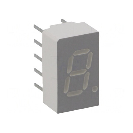 Display LED 7 Segmente 7.62mm Roșu | Electronic-mag.ro | Componente Electronice