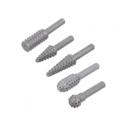 Set Freze Biax Burghiu Metal 6mm - 5 Buc. | Electronic-mag.ro | Componente Electronice