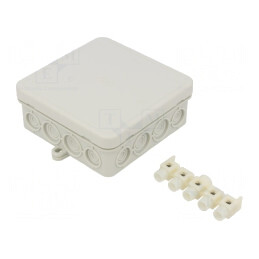 Cutie de Conexiuni 100x100x40mm IP55 | Electronic-mag.ro | Componente Electronice