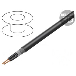 Cablu ÖLFLEX ROBUST 215C 2x0,5mm2 Negru 300V/500V | Electronic-mag.ro | Componente Electronice