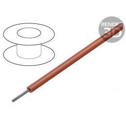 Cablu Silivolt 1x2mm2 Cu Silicon Roșu 1,5kV | Electronic-mag.ro | Componente Electronice