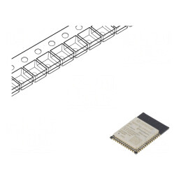 Modul IoT Bluetooth Low Energy WiFi PCB 802.11b/g/n