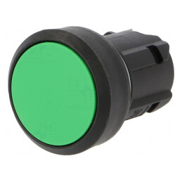 Comutator apăsare 22mm verde stabilizat | Electronic-mag.ro | Componente Electronice