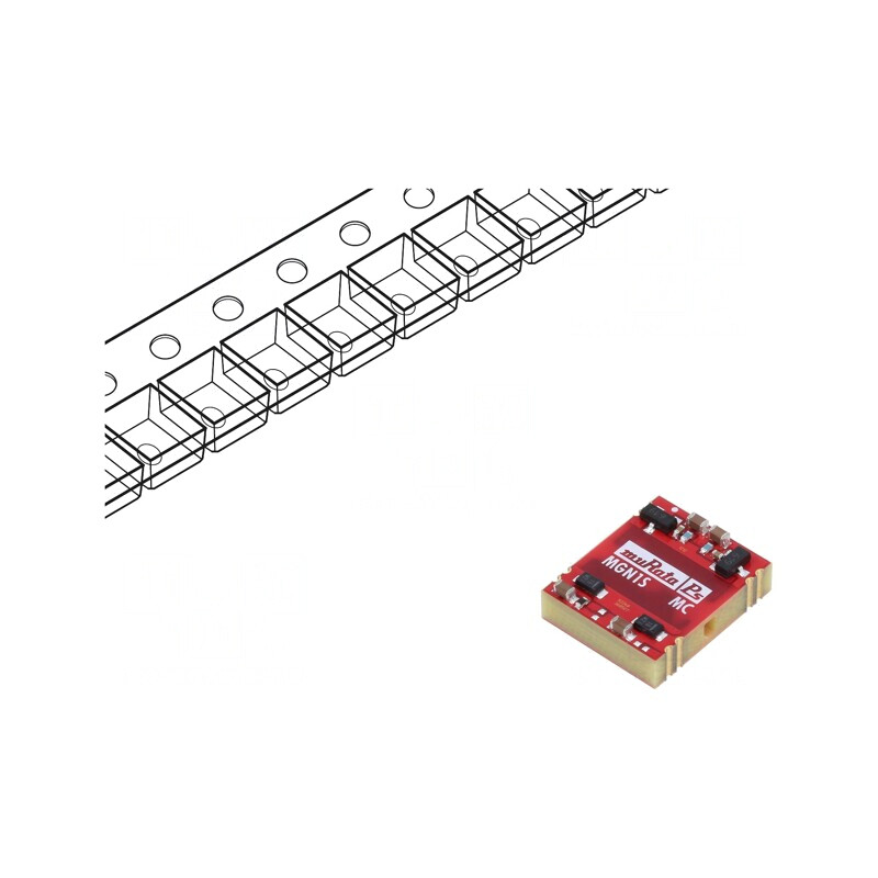 Convertor DC/DC 1W 5V la 12V SMD | Electronic-mag.ro | Componente Electronice