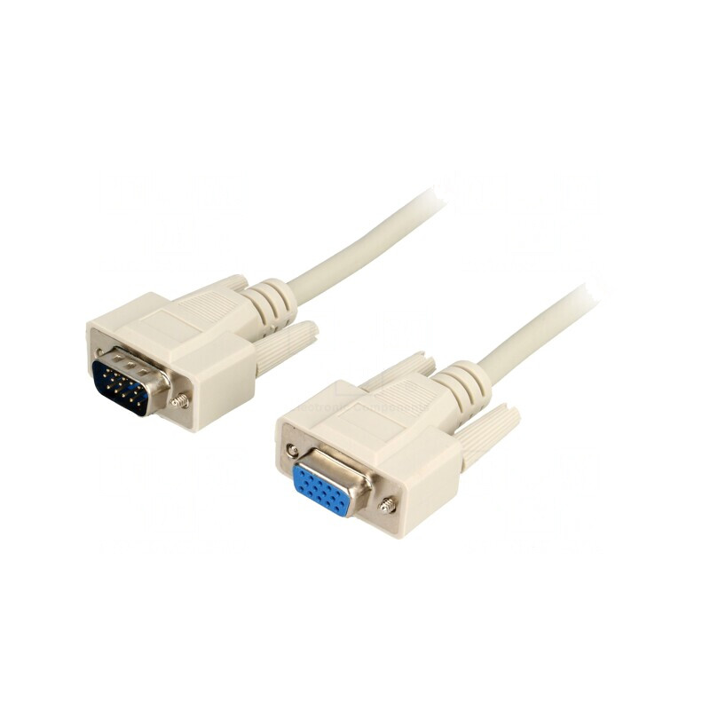 Cablu D-Sub 15pin HD 3m 28AWG | Electronic-mag.ro | Componente Electronice