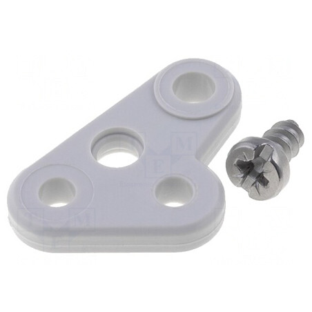 Suport fixare perete gri EURONORD | Electronic-mag.ro | Componente Electronice