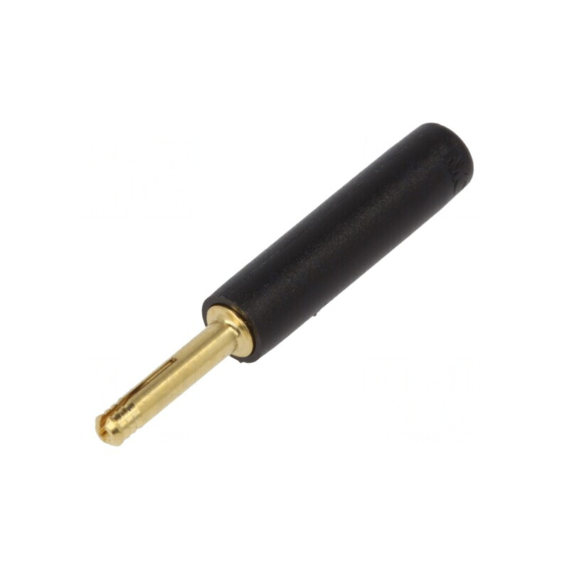Adaptor Banană 2mm Negru Aurit 28.5mm Neizolat | Electronic-mag.ro | Componente Electronice Adaptor Banană 2mm Negru Aurit 28.5mm Neizolat | Electronic-mag.ro | Componente Electronice