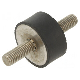 Atenuator de Vibrații M8 30mm Guma 15mm | Electronic-mag.ro | Componente Electronice