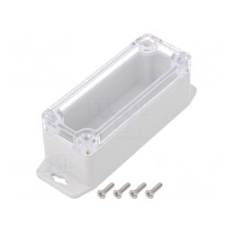 Carcasă Universală cu Lame de Fixare 35x90x35mm | Electronic-mag.ro | Componente Electronice