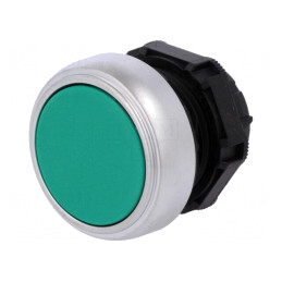 Comutator Buton Apăsare 22mm Verde | Electronic-mag.ro | Componente Electronice