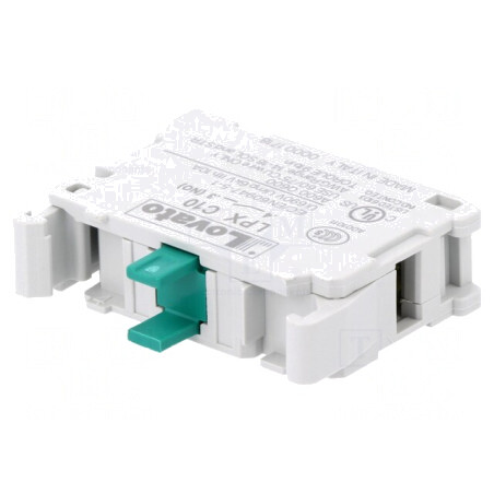 Element de contact frontal 22mm Platinum NO | Electronic-mag.ro | Componente Electronice
