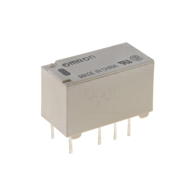 Releu Electromagnetic DPDT 24VDC 2A | Electronic-mag.ro | Componente Electronice