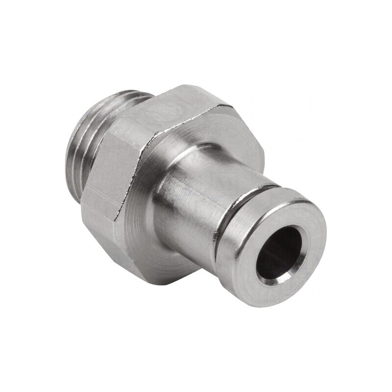Racord Push-In Drept G1/8-AG Alamă Nichelată 4mm | Electronic-mag.ro | Componente Electronice