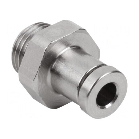 Racord Push-In Drept G1/8-AG Alamă Nichelată 4mm | Electronic-mag.ro | Componente Electronice