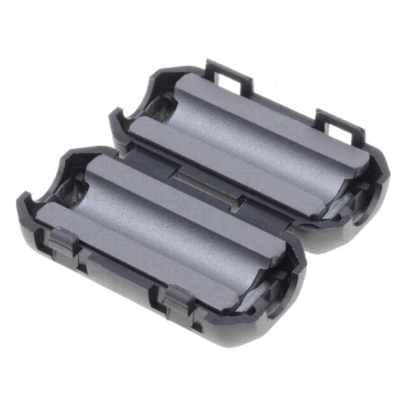Ferită pentru cablu rotund 13mm 140Ω 30,75mm | Electronic-mag.ro | Componente Electronice