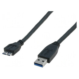 Cablu USB 3.0 A la Micro USB B 1.8m | Electronic-mag.ro | Componente Electronice
