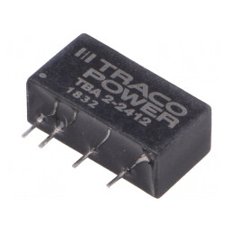 Convertor DC/DC 2W 24V la 12V 165mA | Electronic-mag.ro | Componente Electronice