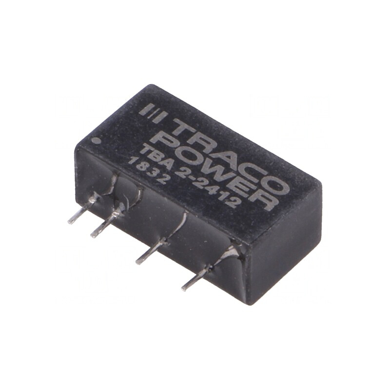 Convertor DC/DC 2W 24V la 12V 165mA | Electronic-mag.ro | Componente Electronice
