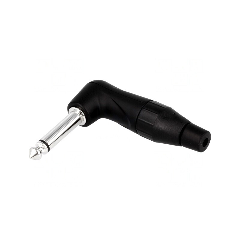 Mufă Jack 6,3mm Mono Unghi 90° | Electronic-mag.ro | Componente Electronice