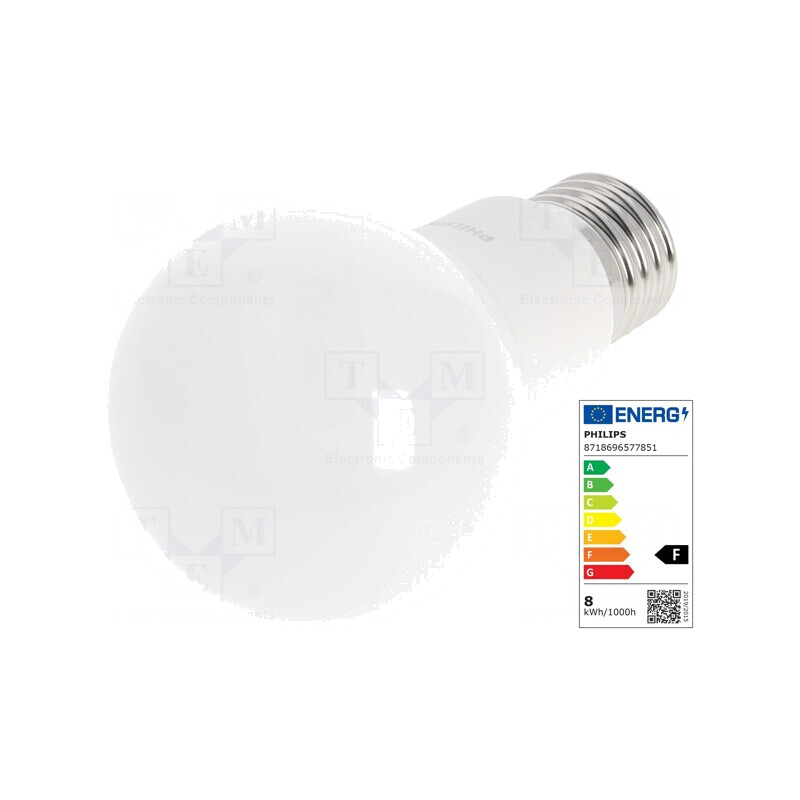 Lampă LED E27 7.5W 6500K Alb Rece | Electronic-mag.ro | Componente Electronice