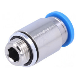 Racord Push-in Simplu cu Garnitură NBR 0,95-6bar | Electronic-mag.ro | Componente Electronice