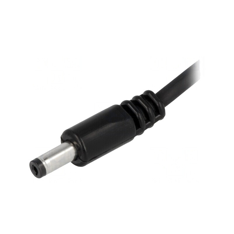 Cablu Alimentare DC Negru 1,5m | Electronic-mag.ro | Componente Electronice