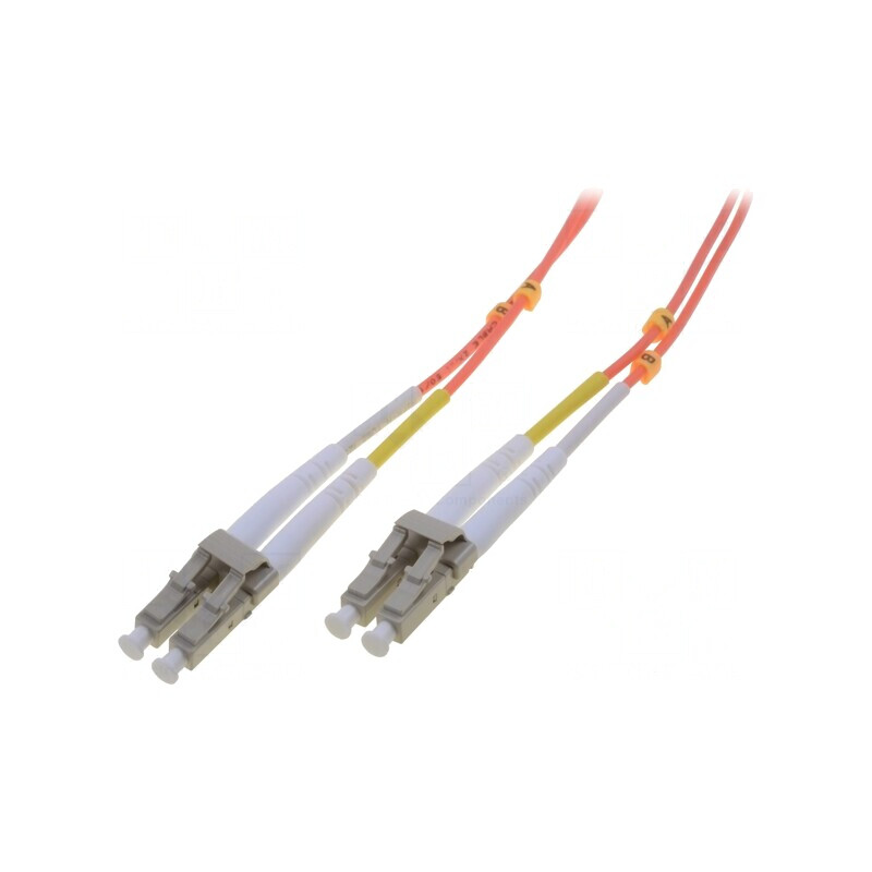 Patch Cord Fibra Optica OM2 LC/UPC 1m LSZH | Electronic-mag.ro | Componente Electronice