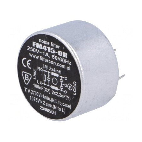 Filtru Anti-Interferenţe 250V 100nF 2,2nF 4mH | Electronic-mag.ro | Componente Electronice