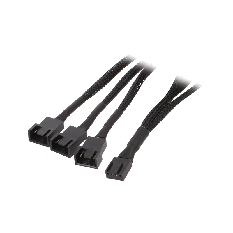 Cablu Alimentare 3pin-4pin 0,25m | Electronic-mag.ro | Componente Electronice
