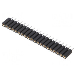 Soclu pini mamă 20 pini 2,54mm THT | Electronic-mag.ro | Componente Electronice