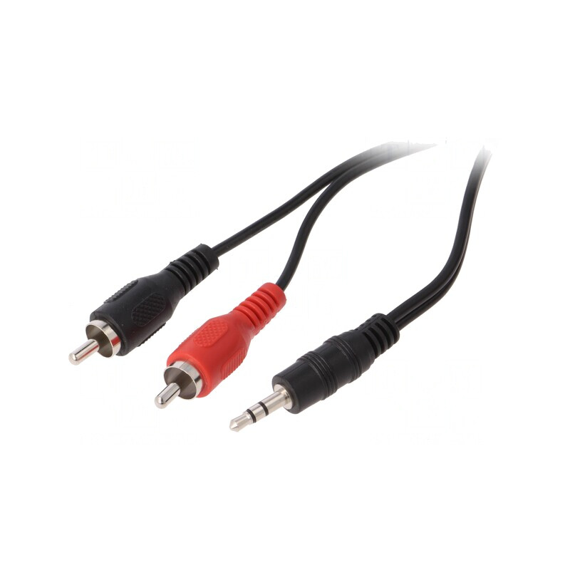 Cablu Audio Jack 3.5mm la RCA 10m Negru | Electronic-mag.ro | Componente Electronice Cablu Audio Jack 3.5mm la RCA 10m Negru | Electronic-mag.ro | Componente Electronice