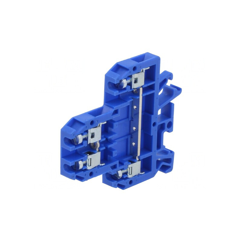 Conector Terminal Albastru 4 Borne 0.5-4mm² 690V | Electronic-mag.ro | Componente Electronice