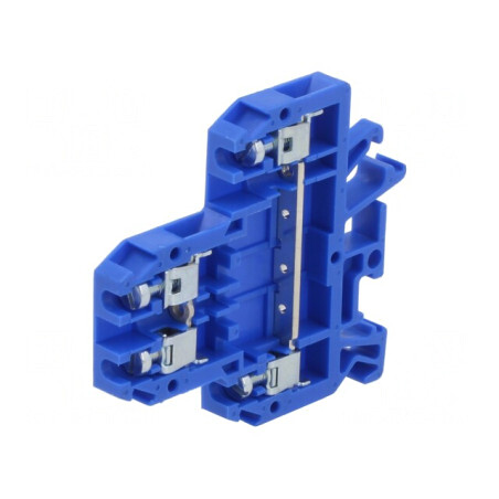Conector Terminal Albastru 4 Borne 0.5-4mm² 690V | Electronic-mag.ro | Componente Electronice